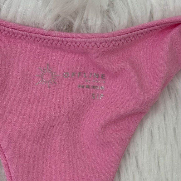 Offline by Aerie Racer Back Tank/Shorts Romper Size Small - Picture 3 of 4